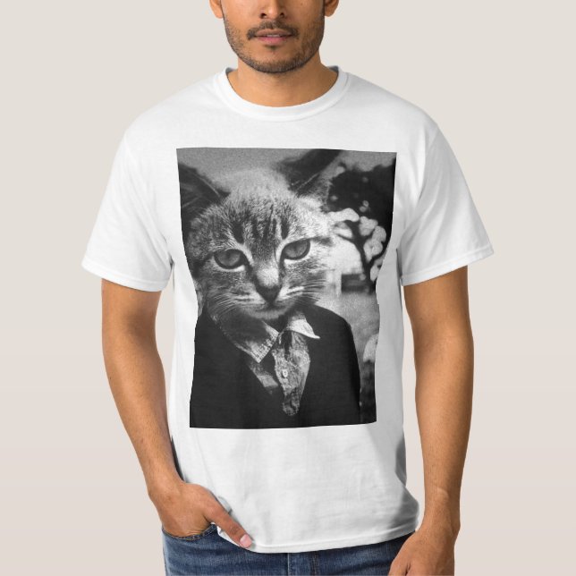 Camiseta Dapper Cat (Frente)