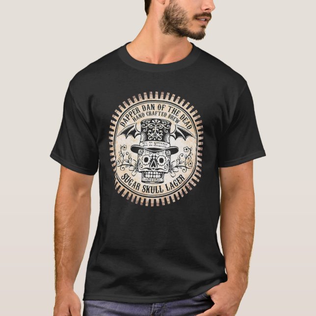 Camiseta Dapper Dan Skull Lager Tee (Frente)