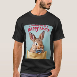 Camiseta Dapper Pocket Bunny com Arco Tie Mens