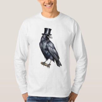 Camiseta Dapper Raven em Bloom