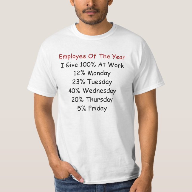 Camiseta Dar 100% No Trabalho (Frente)