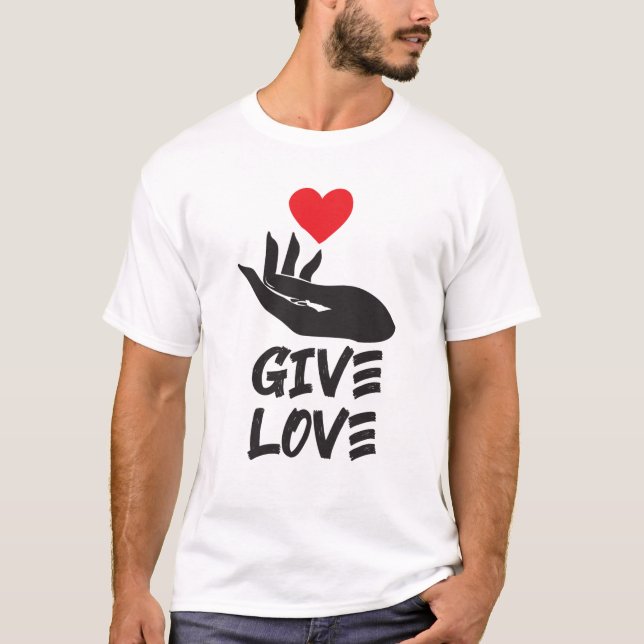 Camiseta dar amor (Frente)