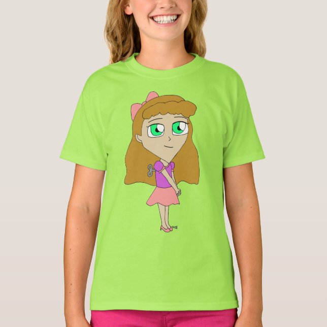 Camiseta dar corda chibi (Frente)
