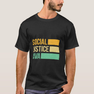 Camiseta Dar Poder À Igualdade Dos Direitos Humanos Justiça