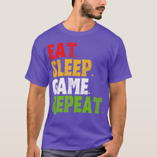 Camiseta Dar Presente aos Gamers Repetitivos do Jogo de Son
