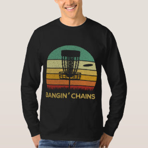 Camiseta Dar Presente aos Homens Retro das Cadeias de Golf
