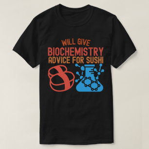 Camiseta Dará Bioquímica para Sushi