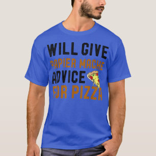 Camiseta Dará Conselhos A Papier Mache Para Pizza Art E Cra