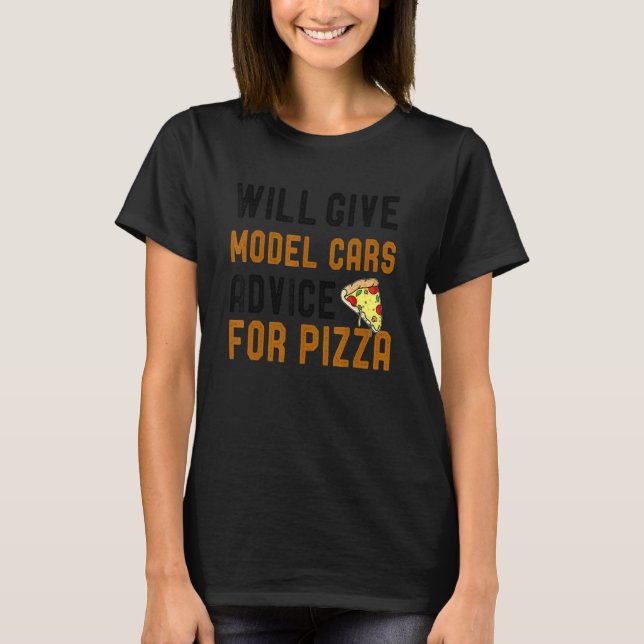 Camiseta Dará Conselhos De Carros-Modelo Para Coleta De Piz (Frente)