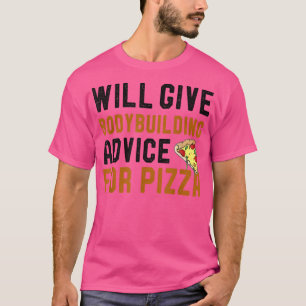 Camiseta Dará Conselhos De Construção De Pizza Engraçado Pi