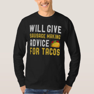 Camiseta Dará Conselhos De Fazer De Enchimento Para O Taco