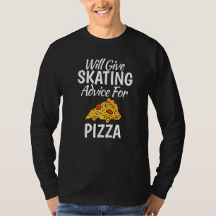 Camiseta Dará conselhos de patinação para patinação de rolo