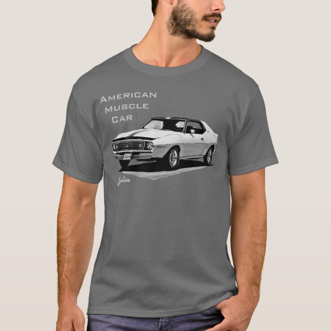Camiseta Dardo americano do músculo (Frente)