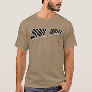 Camiseta Dardo de Dodge - clássico americano inclinado do