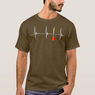 Camiseta Dardos Arrows Jogando Pub Jogador Giro Pulsação