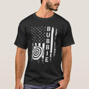 Camiseta Dardos Bubbie Natais vintages de Sinalizador Ameri