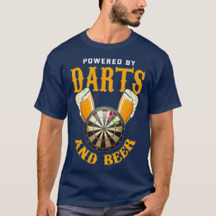 Camiseta Dardos Camiseiros Engraçados Pasta de Cerveja Pit