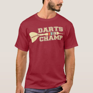 Camiseta Dardos Champ Darts Retro Darts Tubo