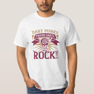 Camiseta Dardos - Dart Punks Fazer Darts Rock!