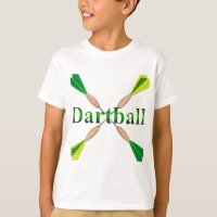 Dardos de Bola Verde e Dourada
