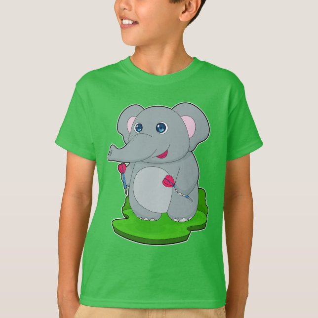 Camiseta Dardos de Elefante (Frente)