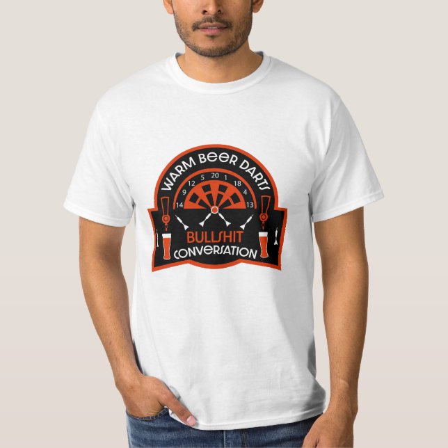 Camiseta Dardos de Pub Clássicos (Frente)