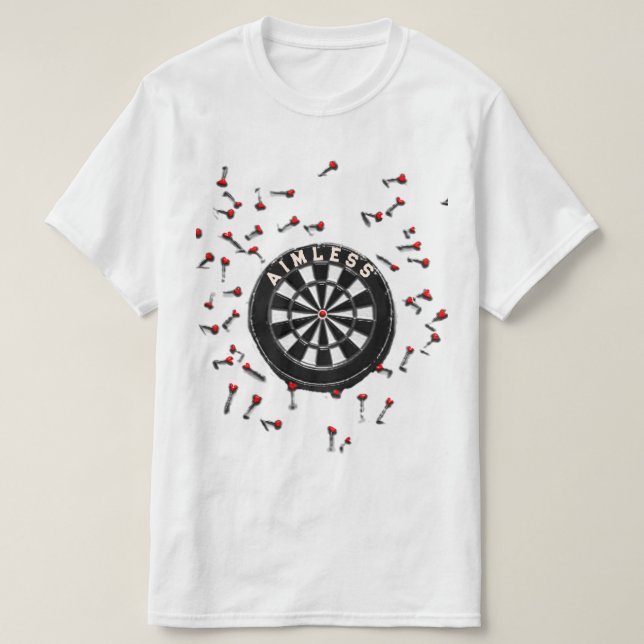 Camiseta Dardos Divertidos (Frente do Design)
