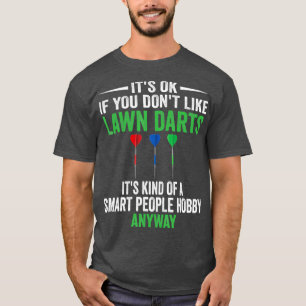 Camiseta Dardos do gramado do passatempo Smart Pessoas - Da
