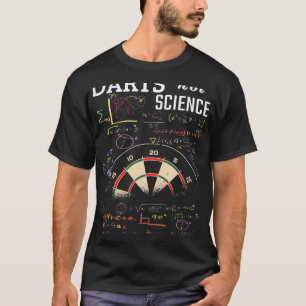Camiseta Dardos Engraçados não Ciências Matemáticas