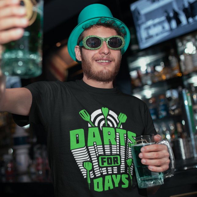 Camiseta Dardos Para Dias - Lenda Da Liga Dart (Criador carregado)