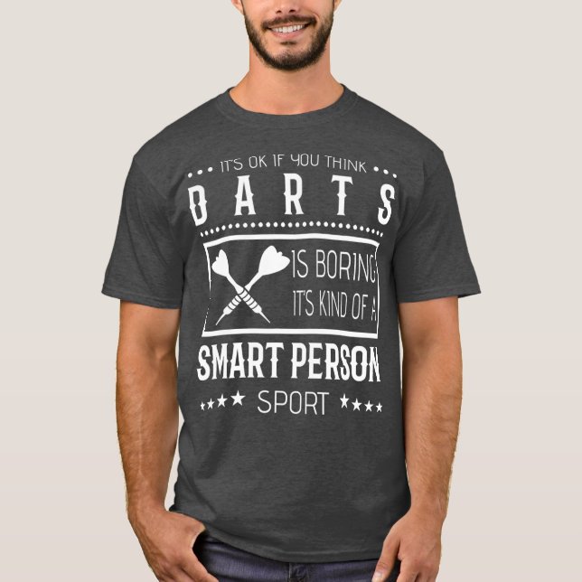 Camiseta Dardos T Shirt - Esportes Inteligentes (Frente)