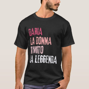 Camiseta Daria A Mulher O Mito A Lenda Festa de Aniversário