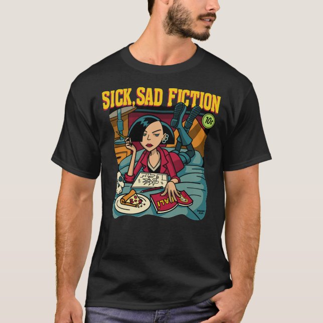 Camiseta Daria T-ShirtSad Fiction Classic T-Shirt (Frente)