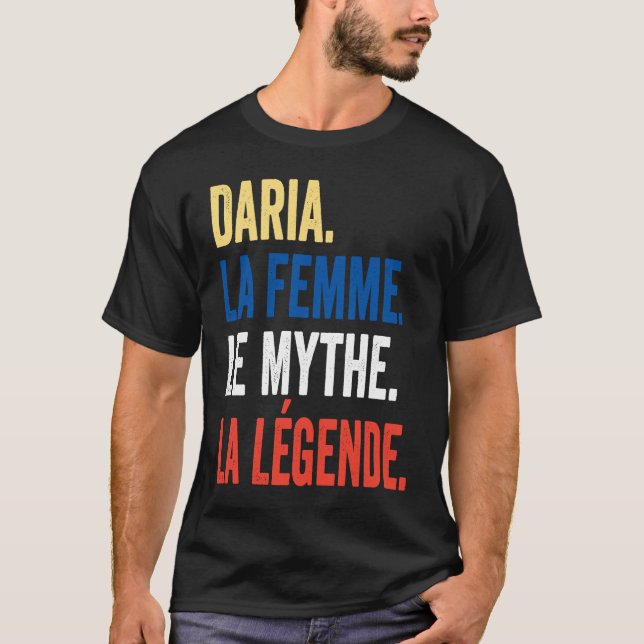 Camiseta Daria The Woman Myth Legend  for Daria (Frente)