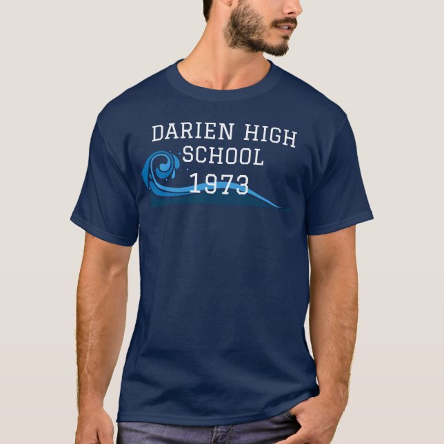 Camiseta Darien Connecticut 50ª Reunião do Segundo grau (Frente)