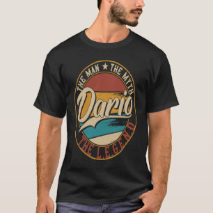 Camiseta Dário O homem o mito a lenda