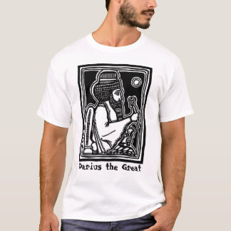 Camiseta Darius o grande T por AncientAgesPrints
