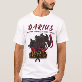Camiseta Darius T-Shirt da liga de lendas