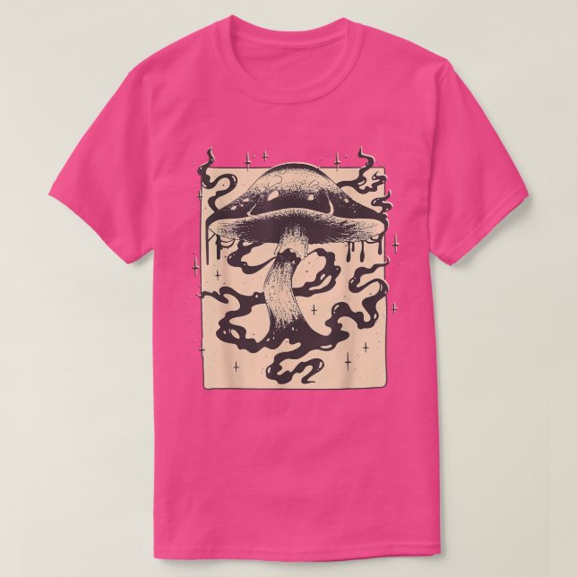 Camiseta Dark Academia Goblincore Natural Gótico Fairy Grun (Frente do Design)