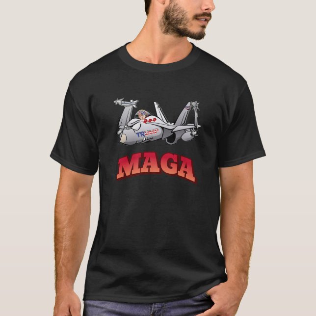 Camiseta Dark Brandon Halloween Traje Trump MAGA F- (Frente)