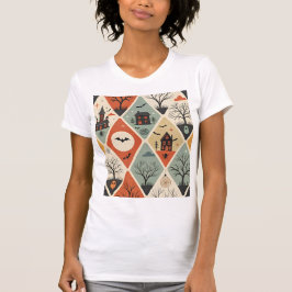 Camiseta Dark ghost pattern