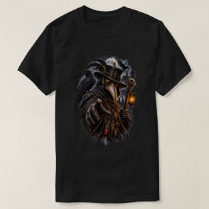 Camiseta Dark Gothic Horror Médico da Peste