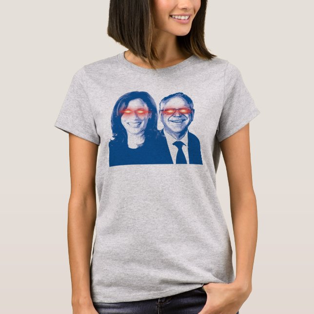 Camiseta Dark Harris Walz (Frente)