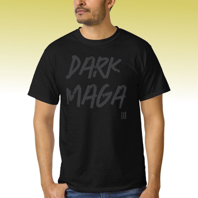 Camiseta DARK MAGA Name Inicials, Trendy Men's Value (Criador carregado)