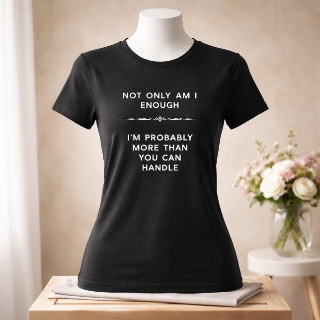 Camiseta Dark Mais Do Que Você Pode Lidar (Criador carregado)