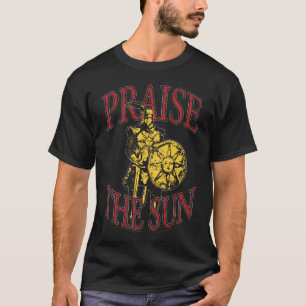 Camiseta Dark Souls Louvem o Sol Solaire De Astora Vídeo