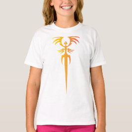 Camiseta Dark Tribal Phoenix Emblem – Mythic Symbol