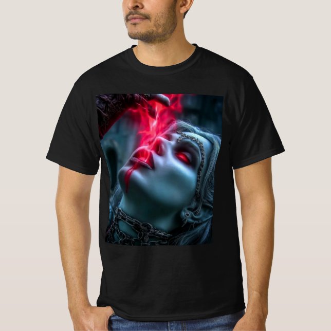 Camiseta Dark Vampire Energy T-shirt (Frente)