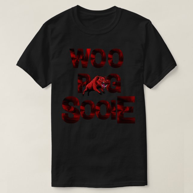 Camiseta Dark Woo Pig Sooie (Frente do Design)