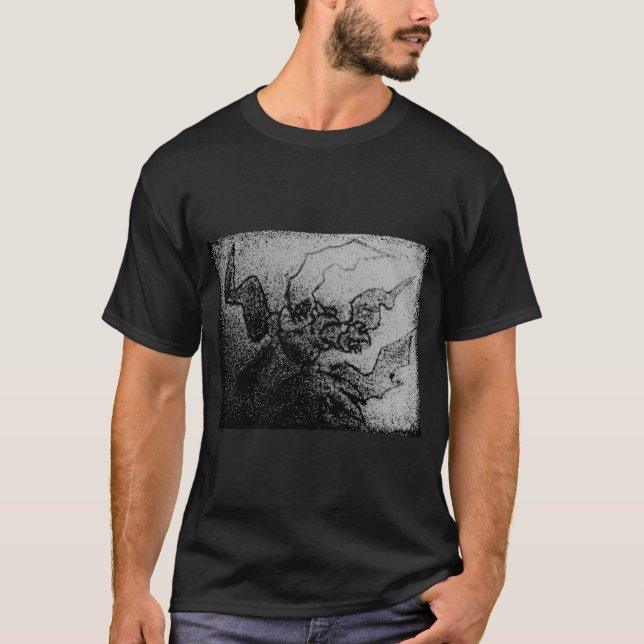 Camiseta Darkrai do t-shirt da escuridão (Frente)